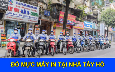 Đổ Mực Máy In Tại nhà Tây Hồ