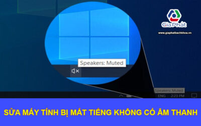 Sửa máy tính bị mất tiếng không có âm thanh