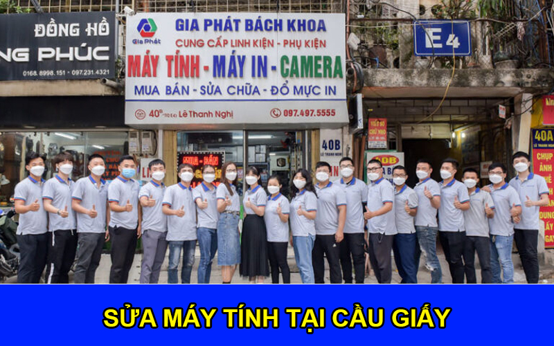 sửa máy tính tại Cầu Giấy