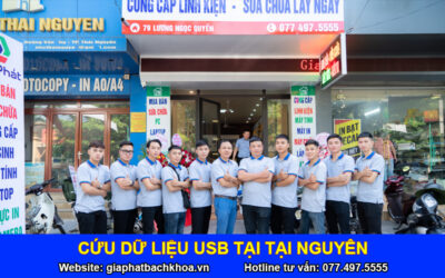Cứu dữ liệu usb tại Tại Thái Nguyên