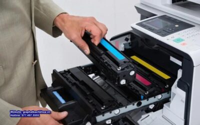 Quy trình đổ mực máy in Epson tại Thái Nguyên