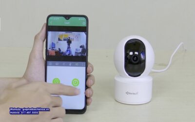 Quy trình Lắp đặt camera IP không dây tại Thái Nguyên