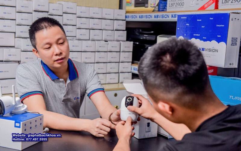 Quy trình lắp đặt camera tại Thái Nguyên