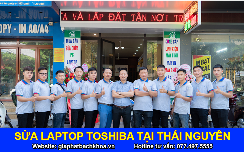 Sửa Laptop Toshiba tại Thái Nguyên