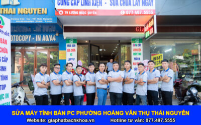Sửa máy tính bàn PC Phường Hoàng Văn Thụ Thái Nguyên