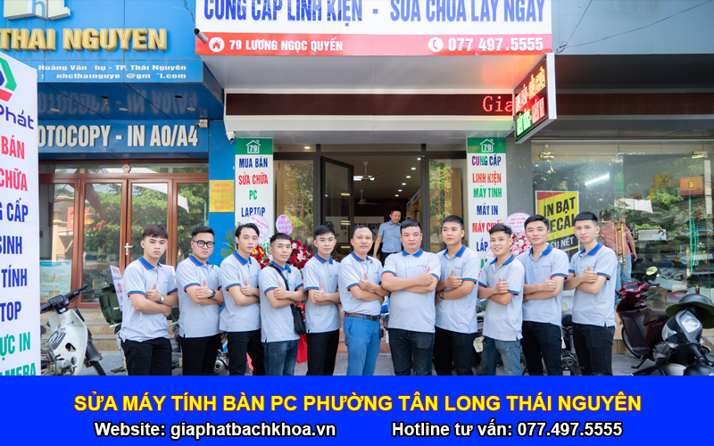 Sửa máy tính bàn PC Phường Tân Long Thái Nguyên