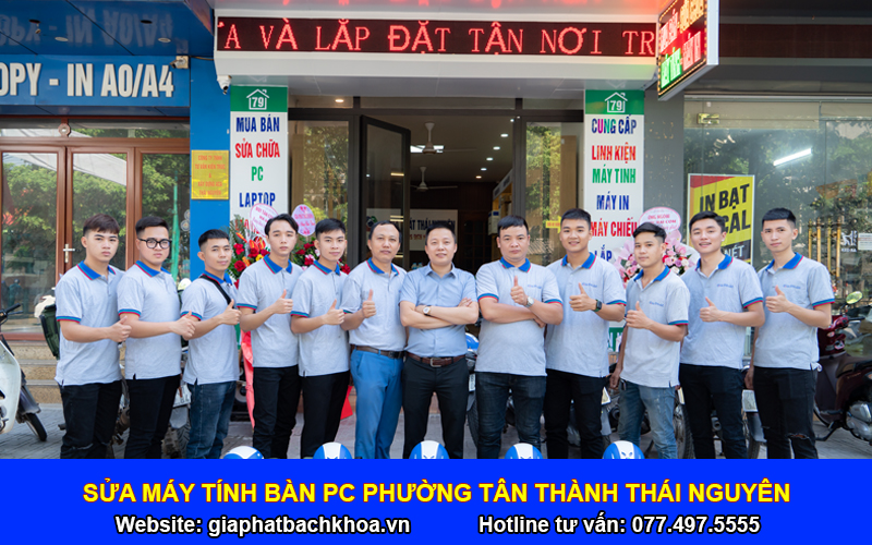 Sửa máy tính bàn PC Phường Tân Thành Thái Nguyên