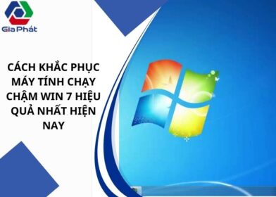 Cách khắc phục máy tính chạy chậm win 7