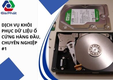 Dịch vụ khôi phục dữ liệu ổ cứng