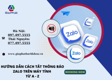 Hướng dẫn cách tắt thông báo Zalo trên máy tính từ A - Z