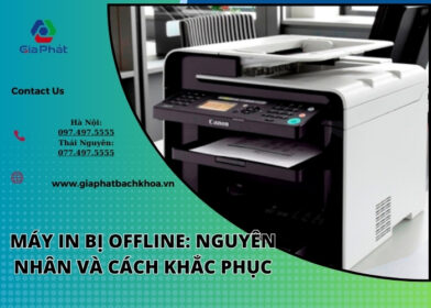 Nếu bạn thường xuyên sử dụng máy in cho công việc và gặp phải tình trạng máy in bị offline không thể sử dụng, đừng lo lắng vì đây là vấn đề phổ biến. Bài viết này sẽ hướng dẫn bạn cách khắc phục lỗi máy in bị offline: nguyên nhân và các khắc phục.