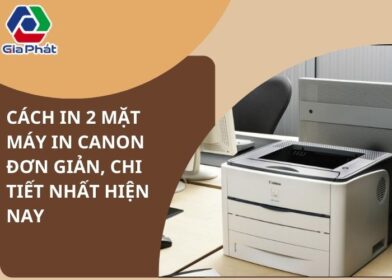 Cách in 2 mặt máy in Canon