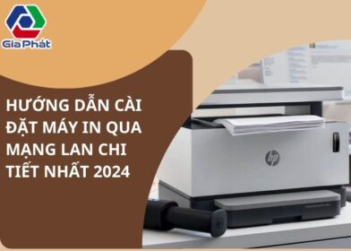cài đặt máy in qua mạng LAN