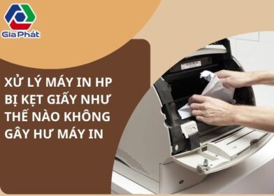 Xử lý máy in HP bị kẹt giấy