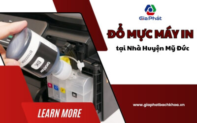Đổ mực máy in tại nhà huyện Mỹ Đức