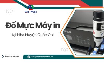 Đổ mực máy in tại nhà huyện quoc oai