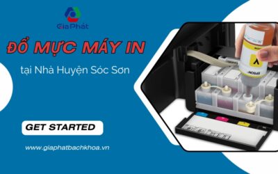 Đổ mực máy in tại nhà huyện soc son